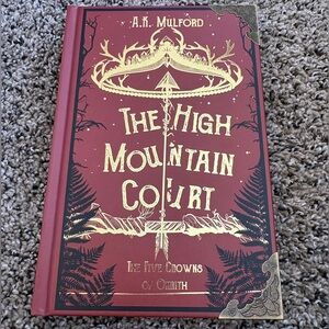 Bookish Box The High Mountain Court by A.K. Mulford